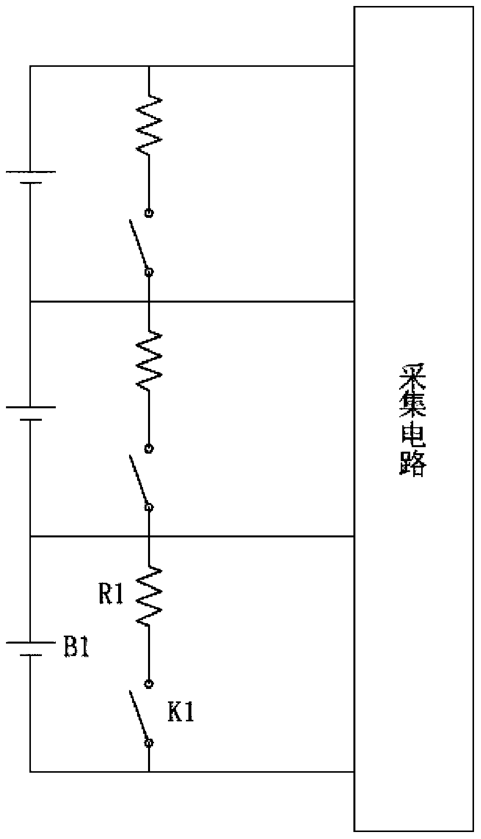 A passive equalization circuit and method for a battery management system