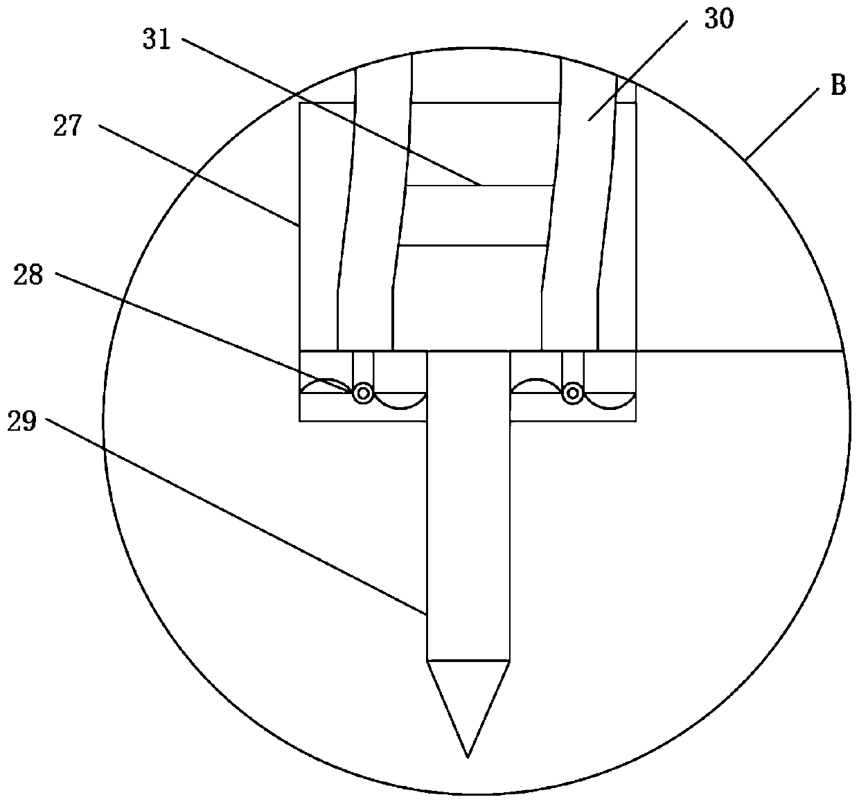 Carving device for porcelain production