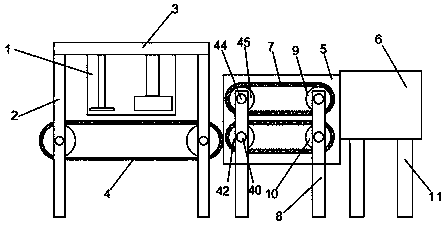 Board polishing device for processing of solid wood furniture