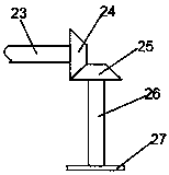 Board polishing device for processing of solid wood furniture