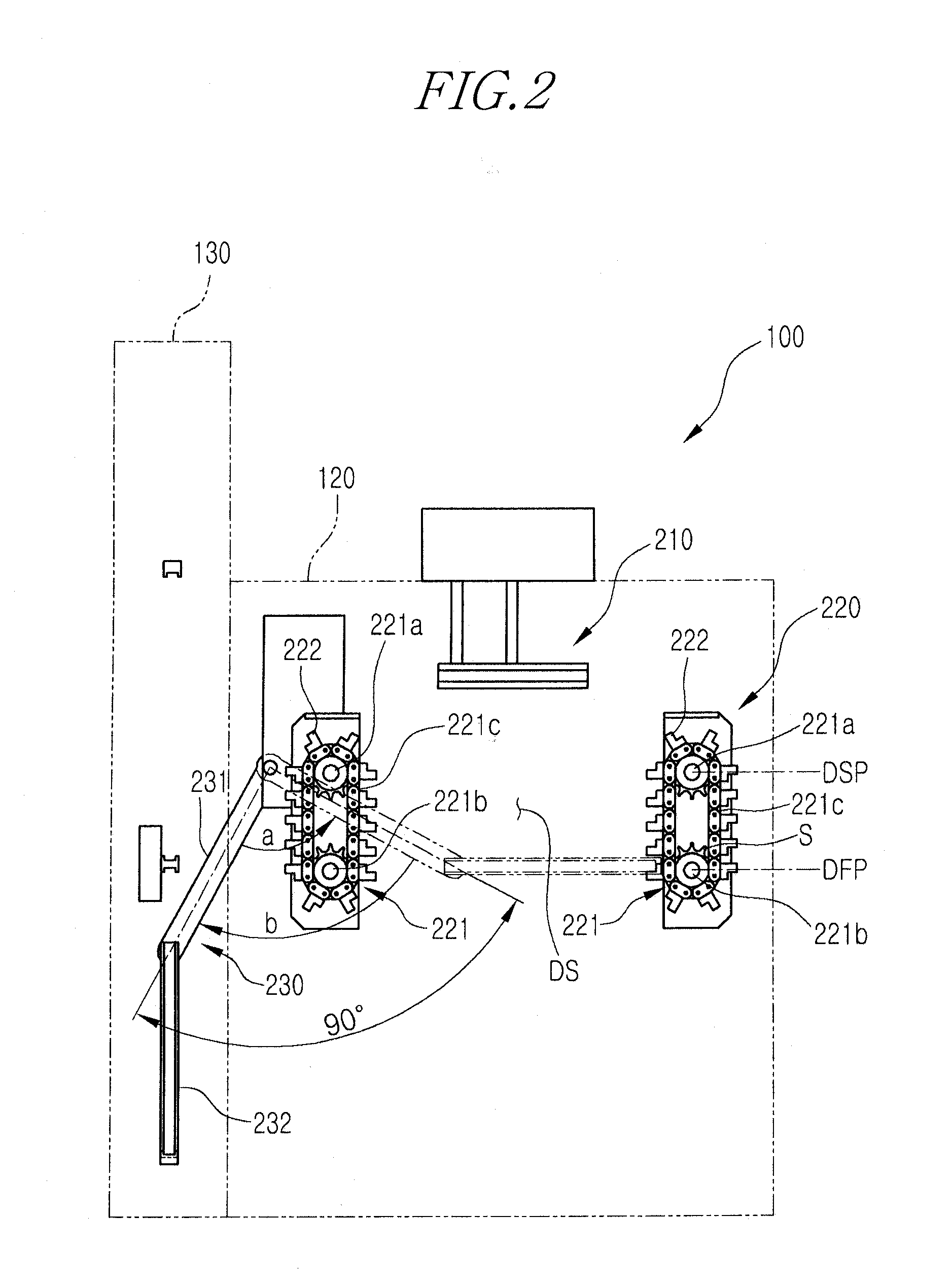 Side-docking type test handler and apparatus for transferring test tray for same