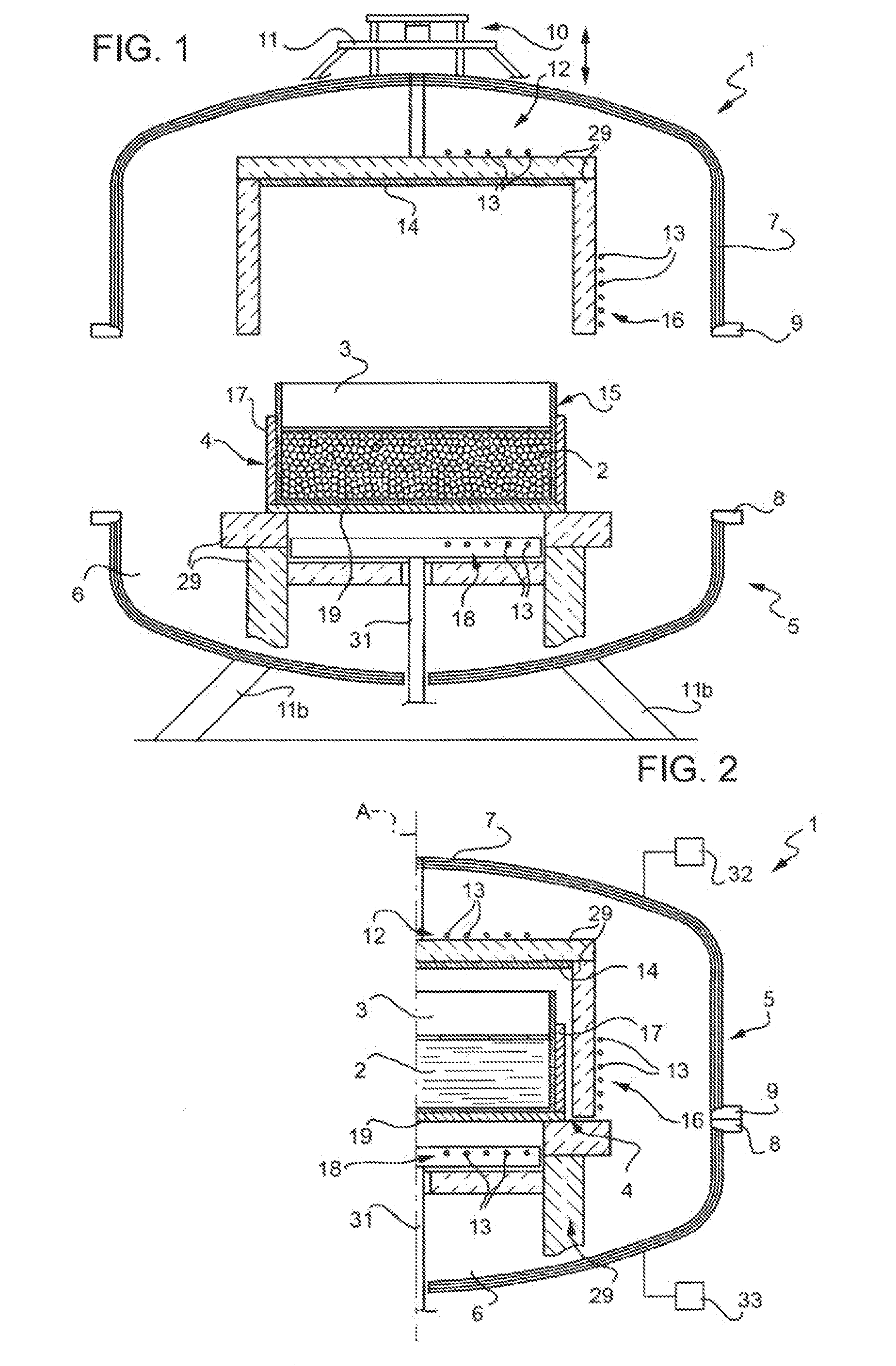 Method and device for obtaining a multicrystalline semiconductor material, in particular silicon