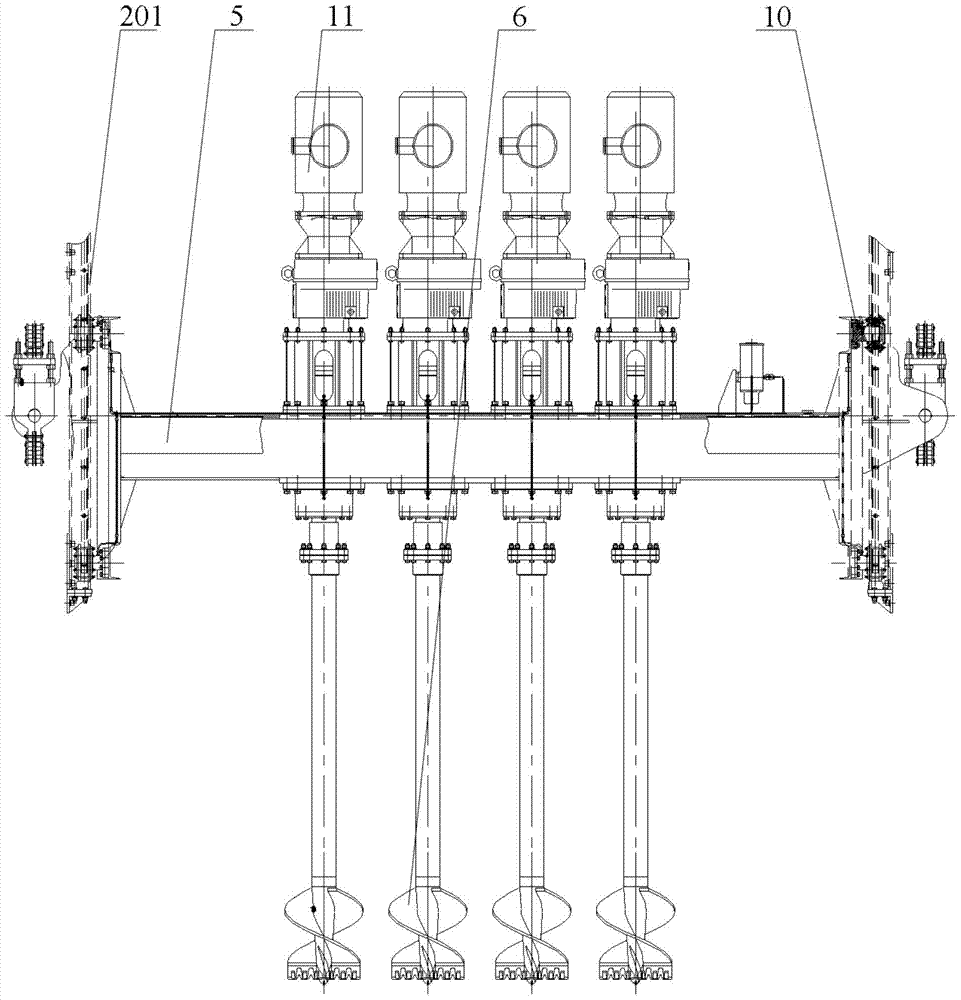 A material loosening machine