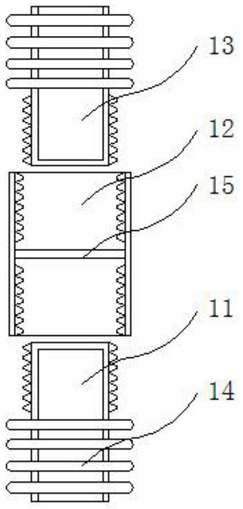 A reinforcement structure for corrosion damage of sea pump gates