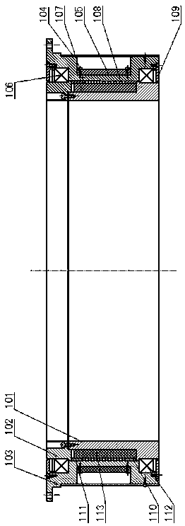 Method for realizing Gigabit network transmission in precision conductive slip ring