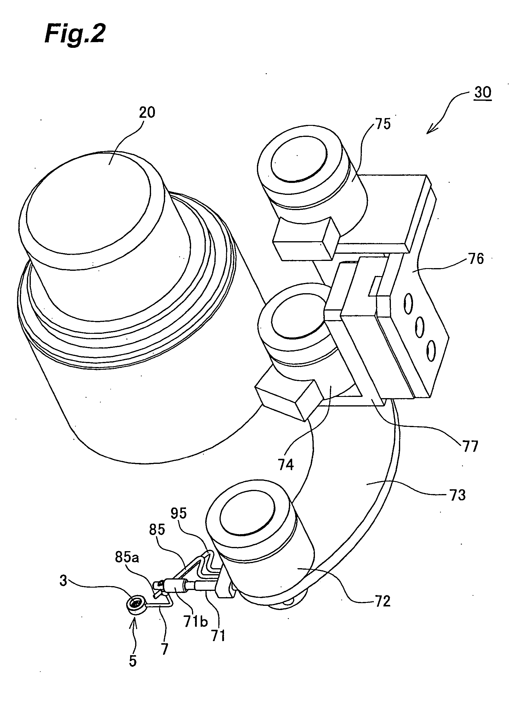 Solid immersion lens moving device and microscope using the same