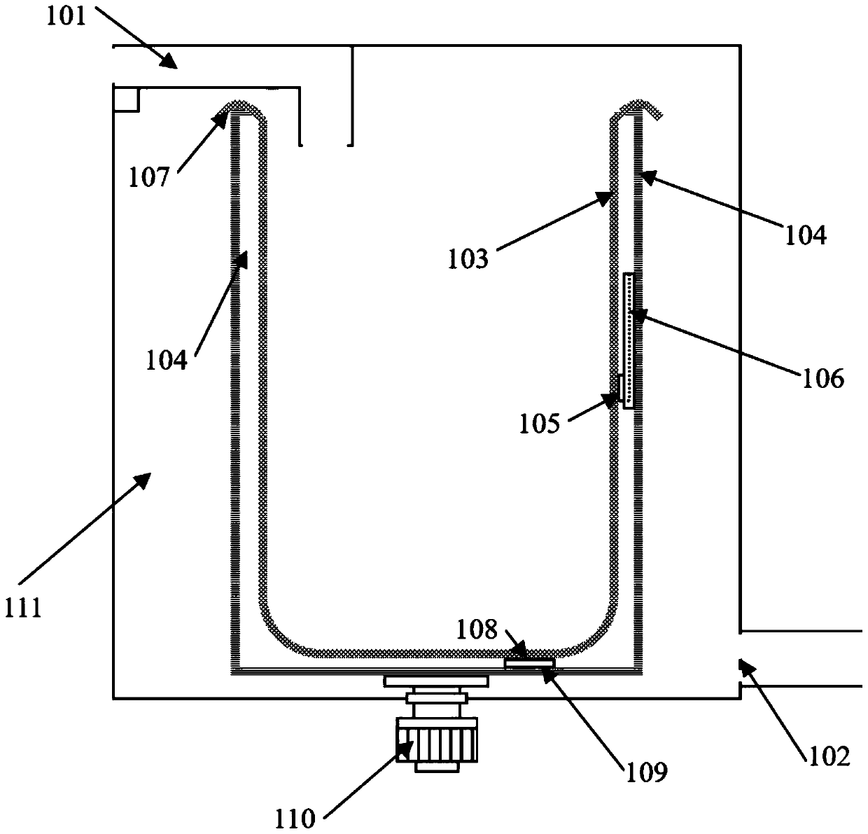 Beer waste liquid biological treatment method