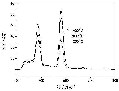 A glass-ceramic with high-efficiency white light emission and its preparation method