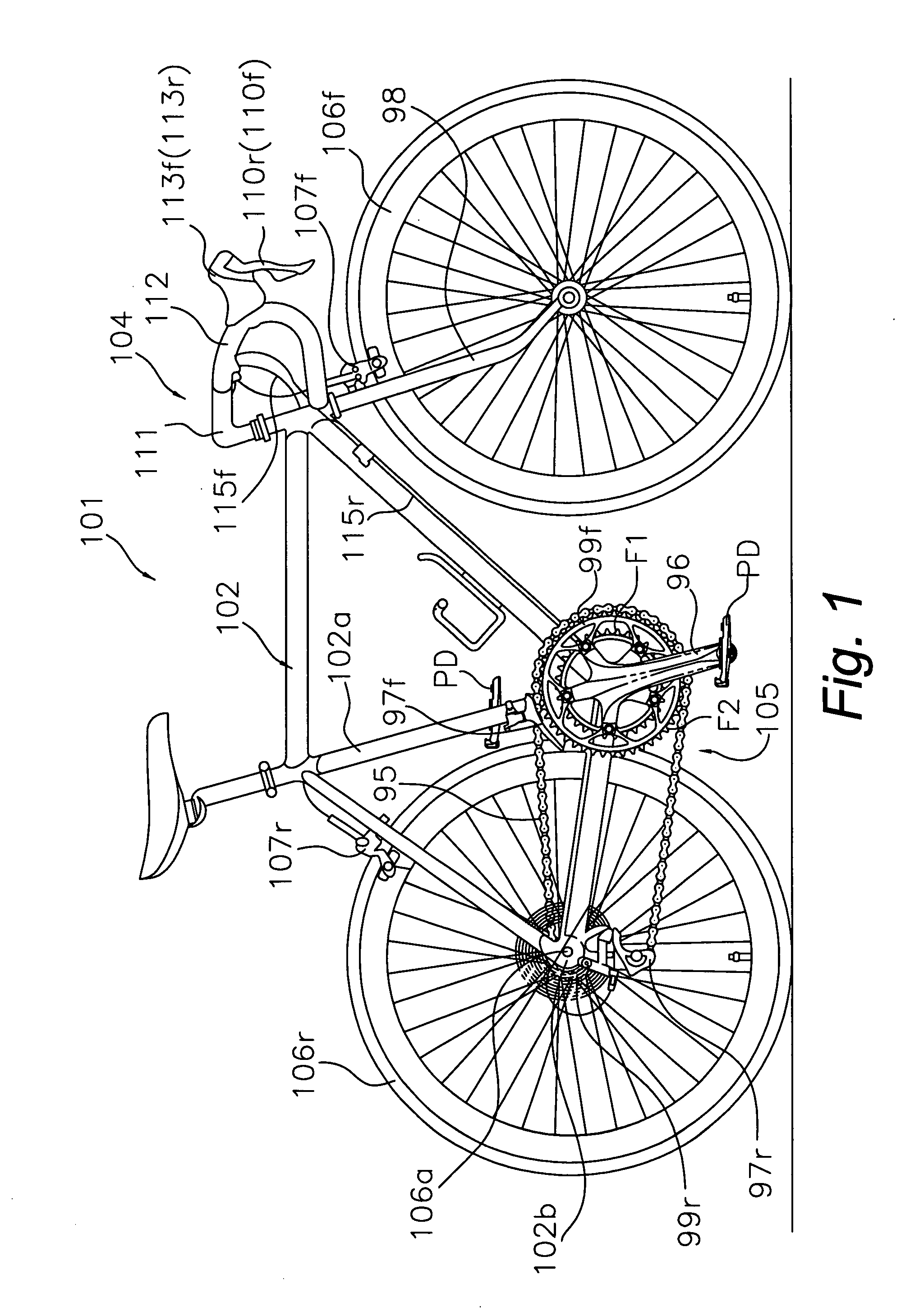 Front derailleur with mounting fixture
