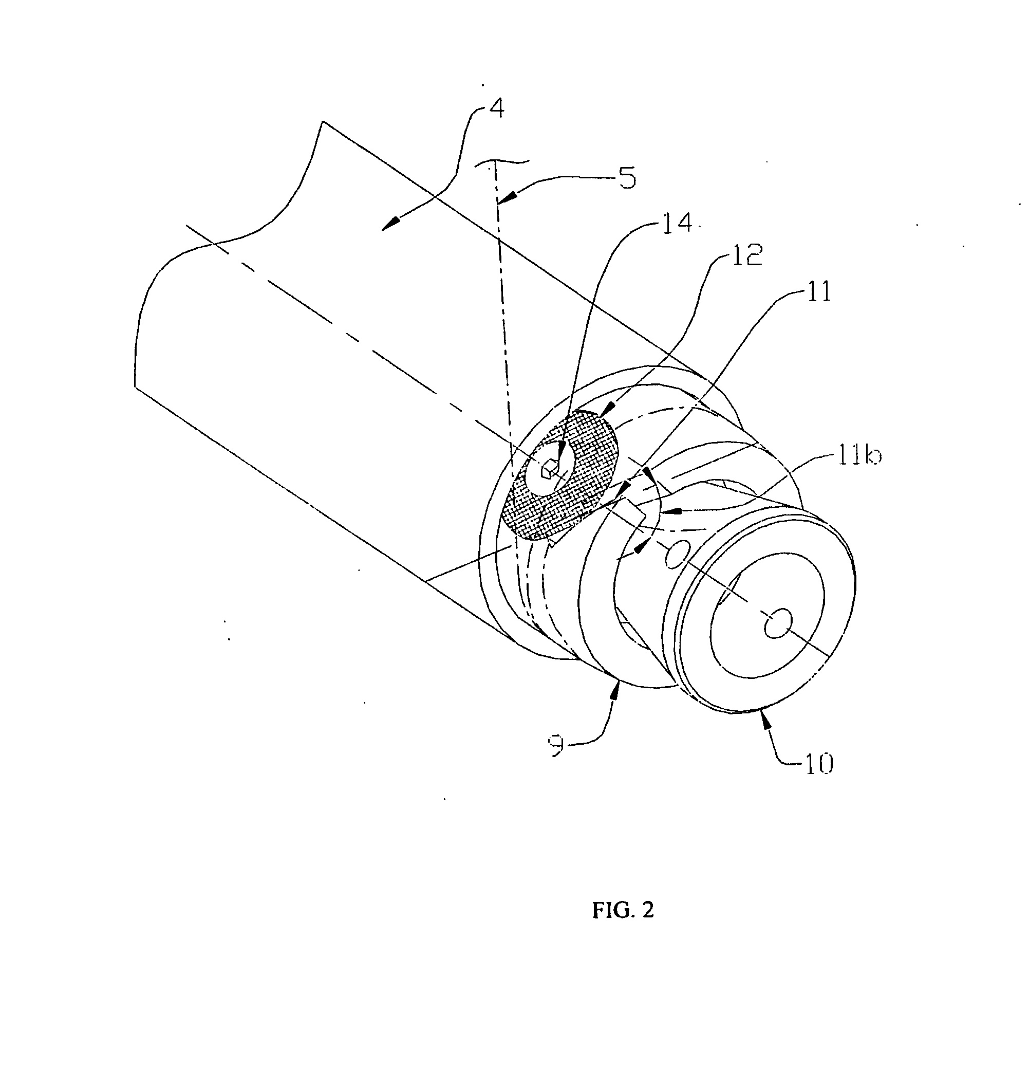 Yarn grasping device for automatic yarn transfer in turret type winders