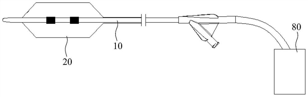 Pressure wave balloon catheter