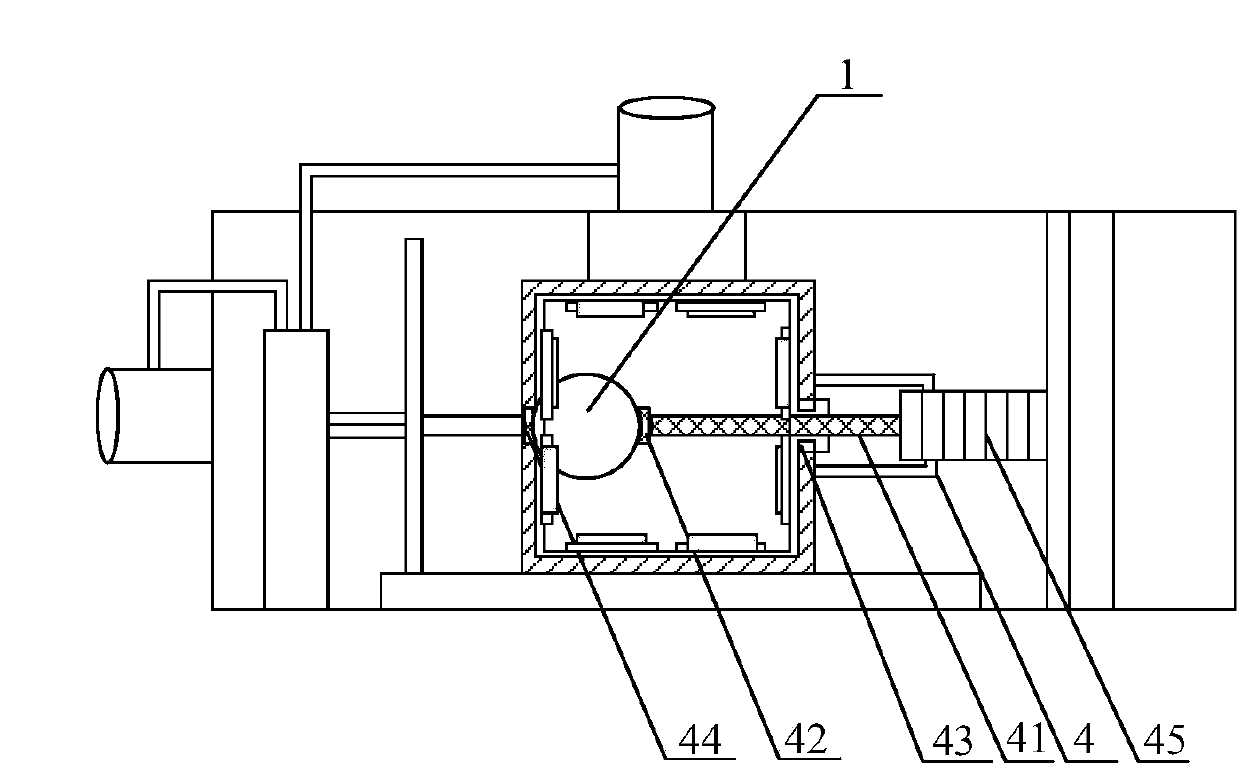 Device for unbiased flight along conservative force action track