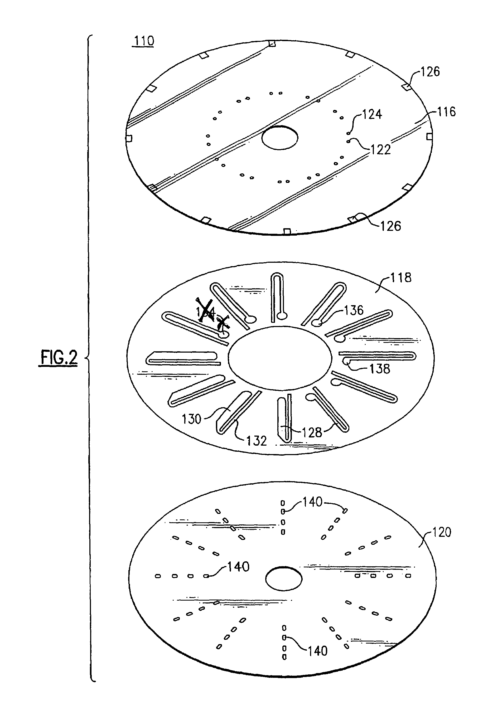 Optical bio-discs and fluidic circuits for analysis of cells and methods relating thereto