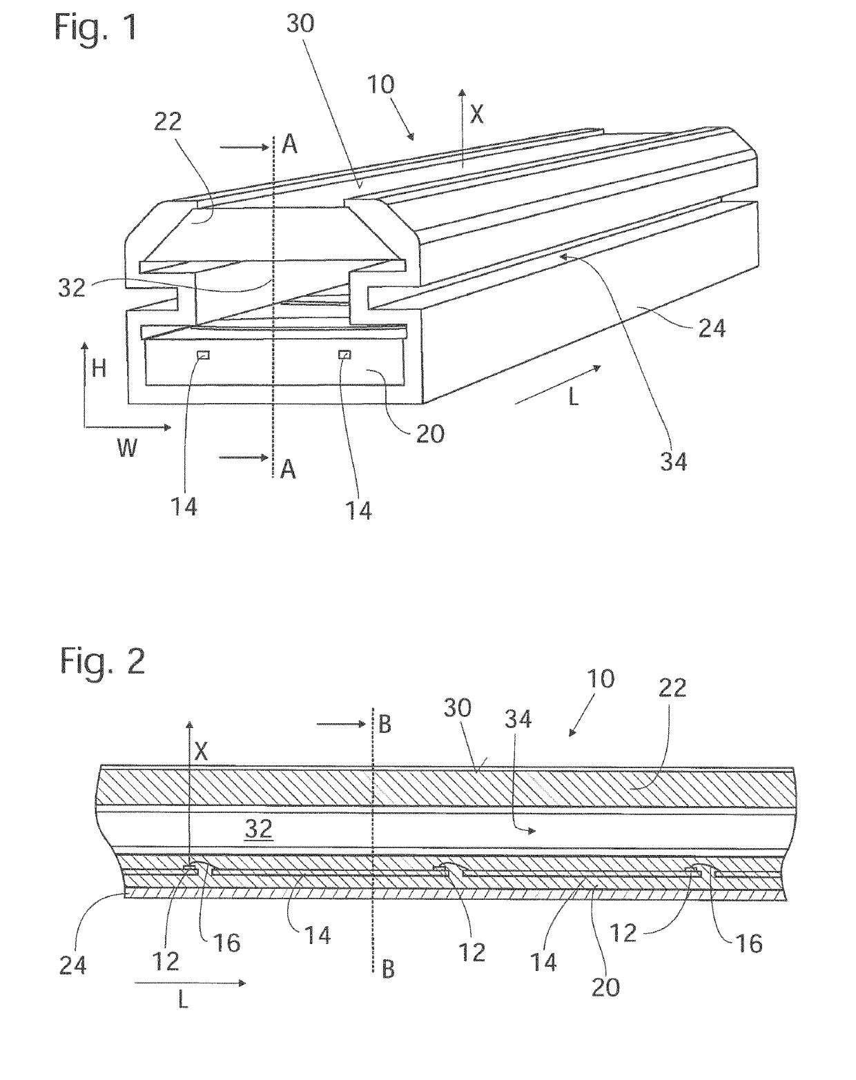 Thermally stable flexible lighting device