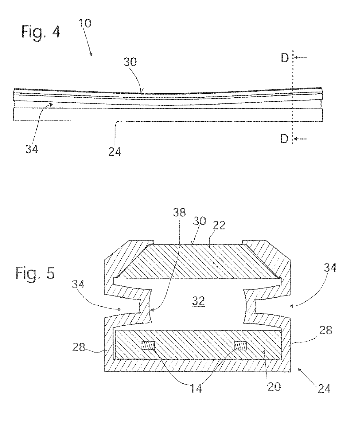 Thermally stable flexible lighting device