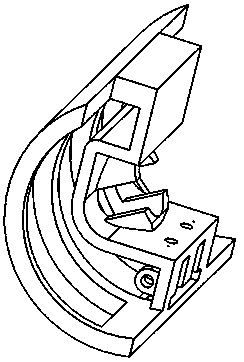 Flexible crawling robot with magnetic control variable friction and variable leg length functions