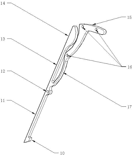 Folding and fastening type electronic health-care comb