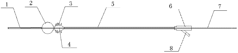 Body cavity plugging device with double-blocking effect and application thereof