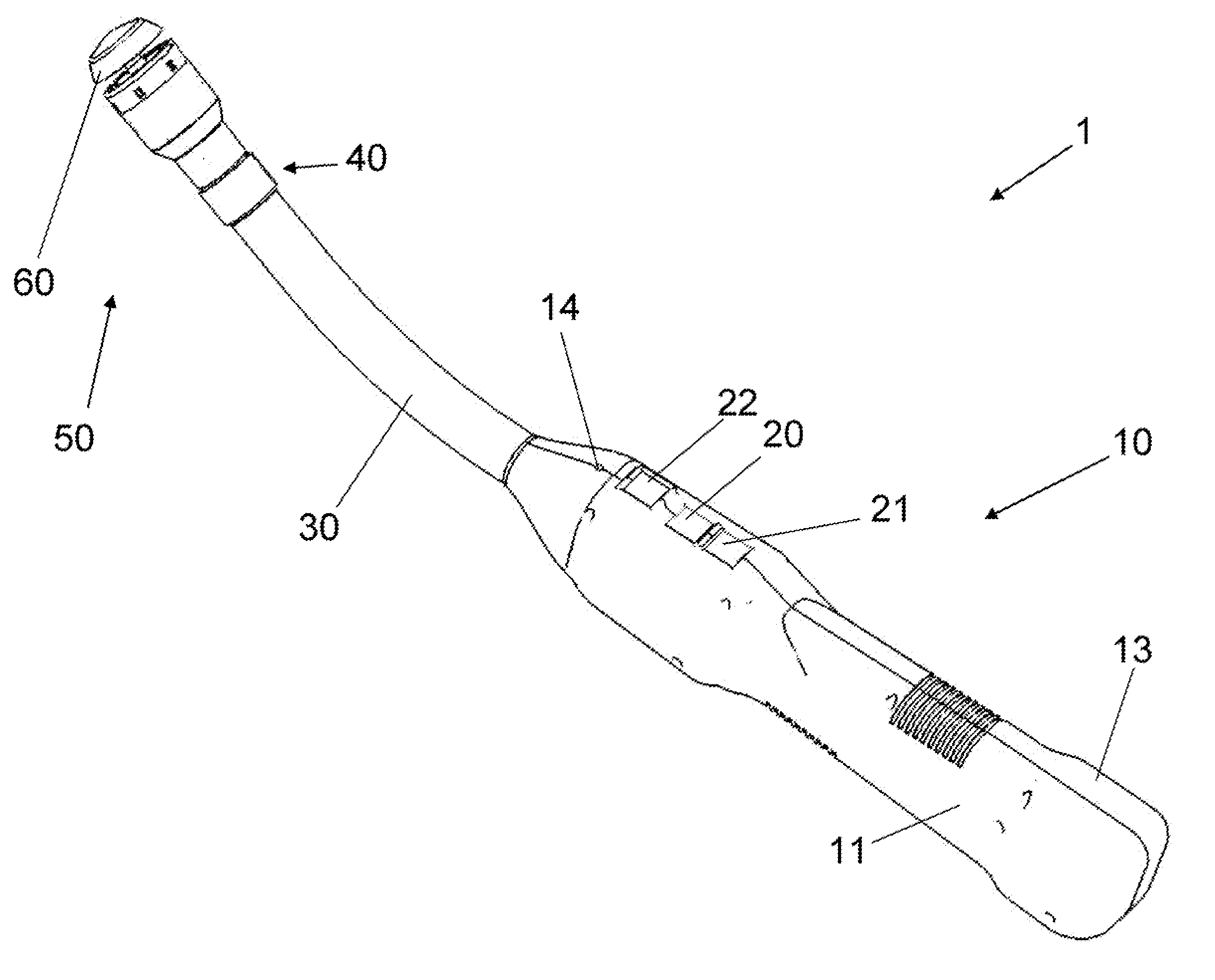 Active braking electrical surgical iinstrument and method for braking such an instrument
