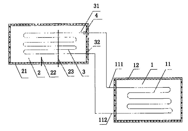 Wall-hung solar water heater