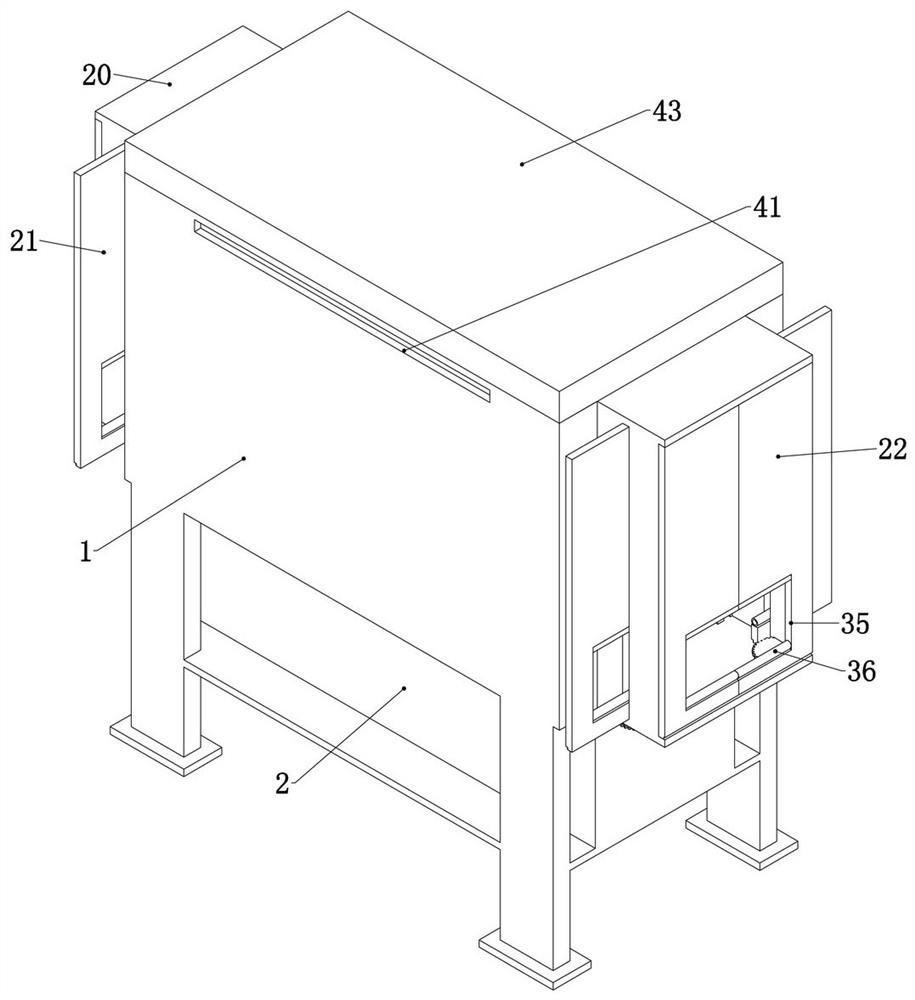 High-fiber steamed bun preparation equipment and preparation process thereof