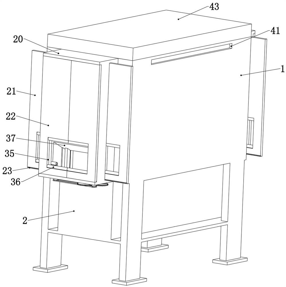 High-fiber steamed bun preparation equipment and preparation process thereof