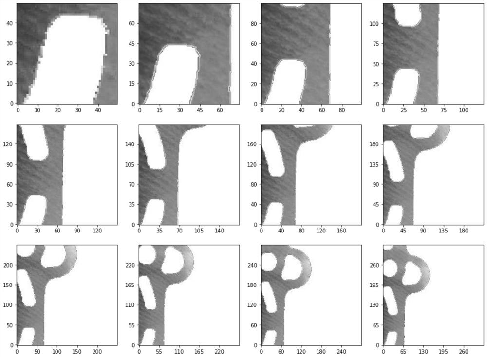 Part machining surface prediction method based on space-time full convolutional recurrent neural network