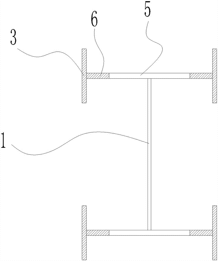 Novel connected node of cold-formed square tubular columns and H-shaped steel beam and assembly method thereof