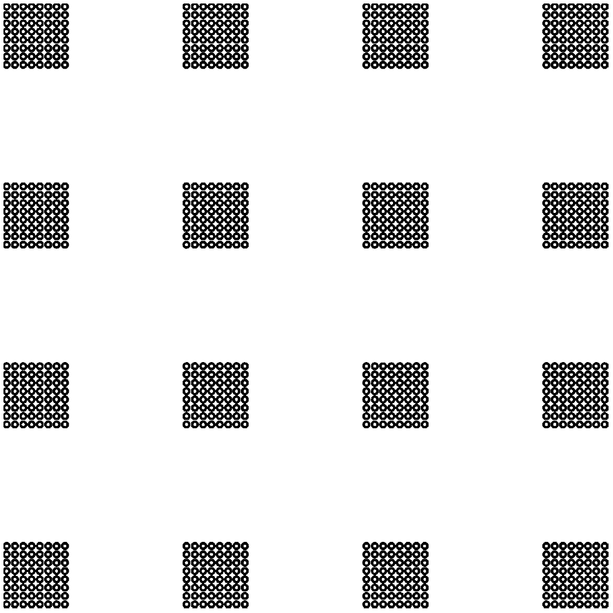 Design method of terahertz focal plane array