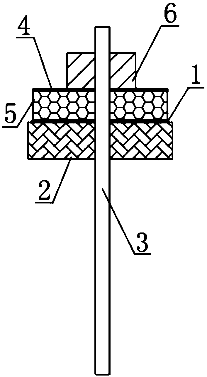 Vertical greening construction method of mountain rock slope lattice beam