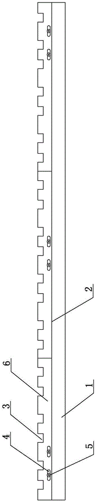 Quick positioning parts for steel bar binding