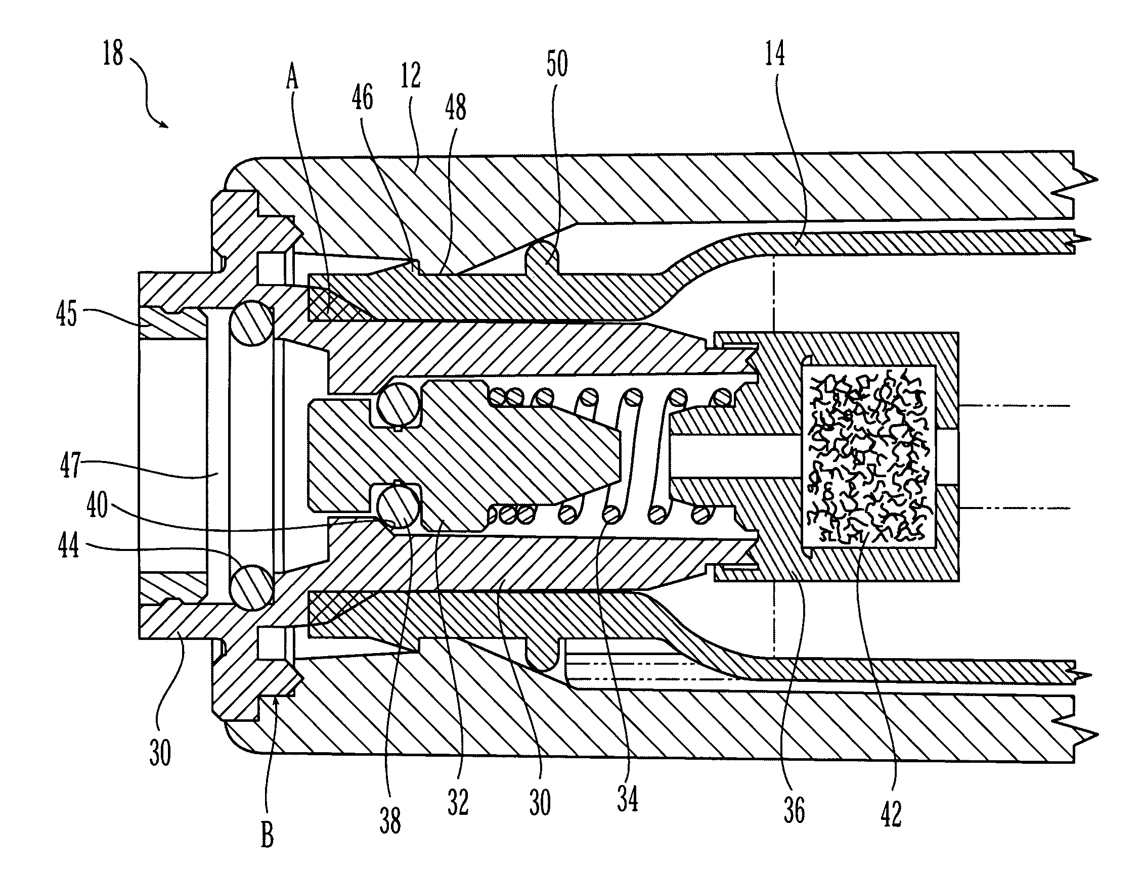 Fuel cell supply having fuel compatible materials