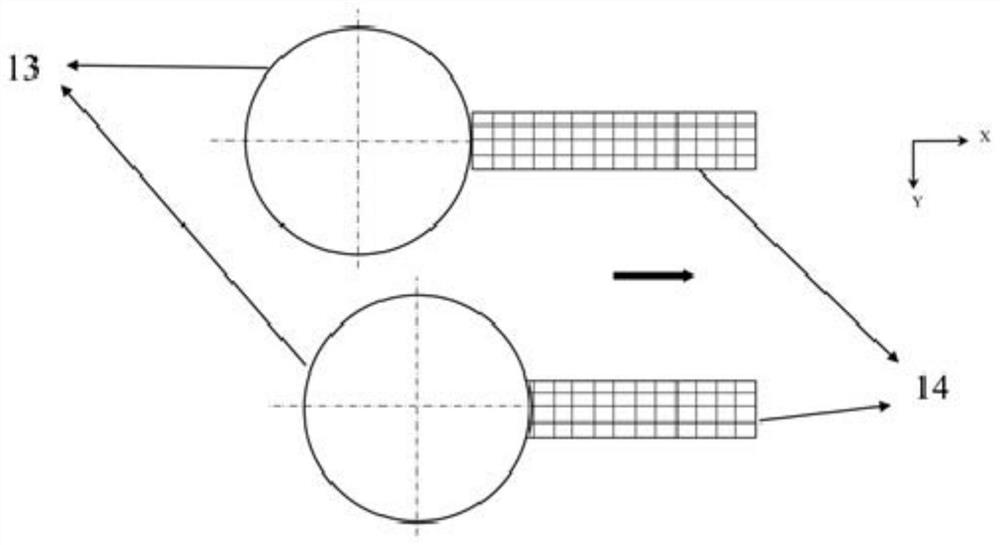 Device and method for implementing compound drag-free mode for high-precision autonomous navigation