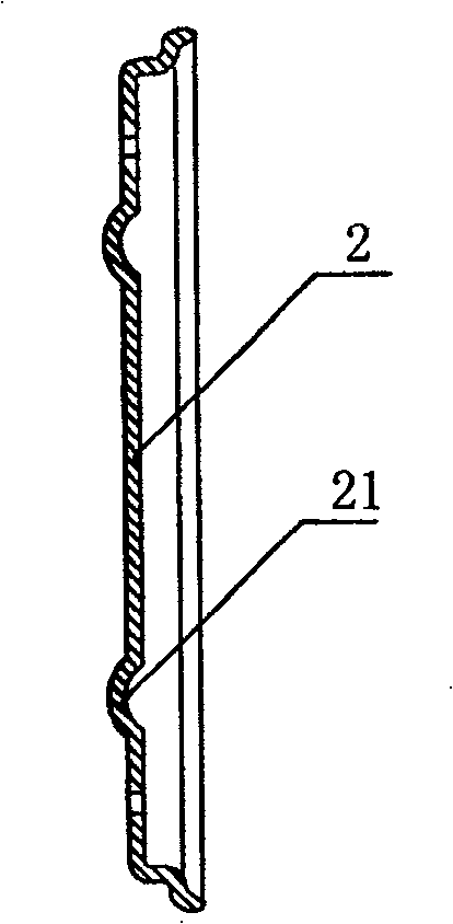 Wheel hub and safety tyre with said hub