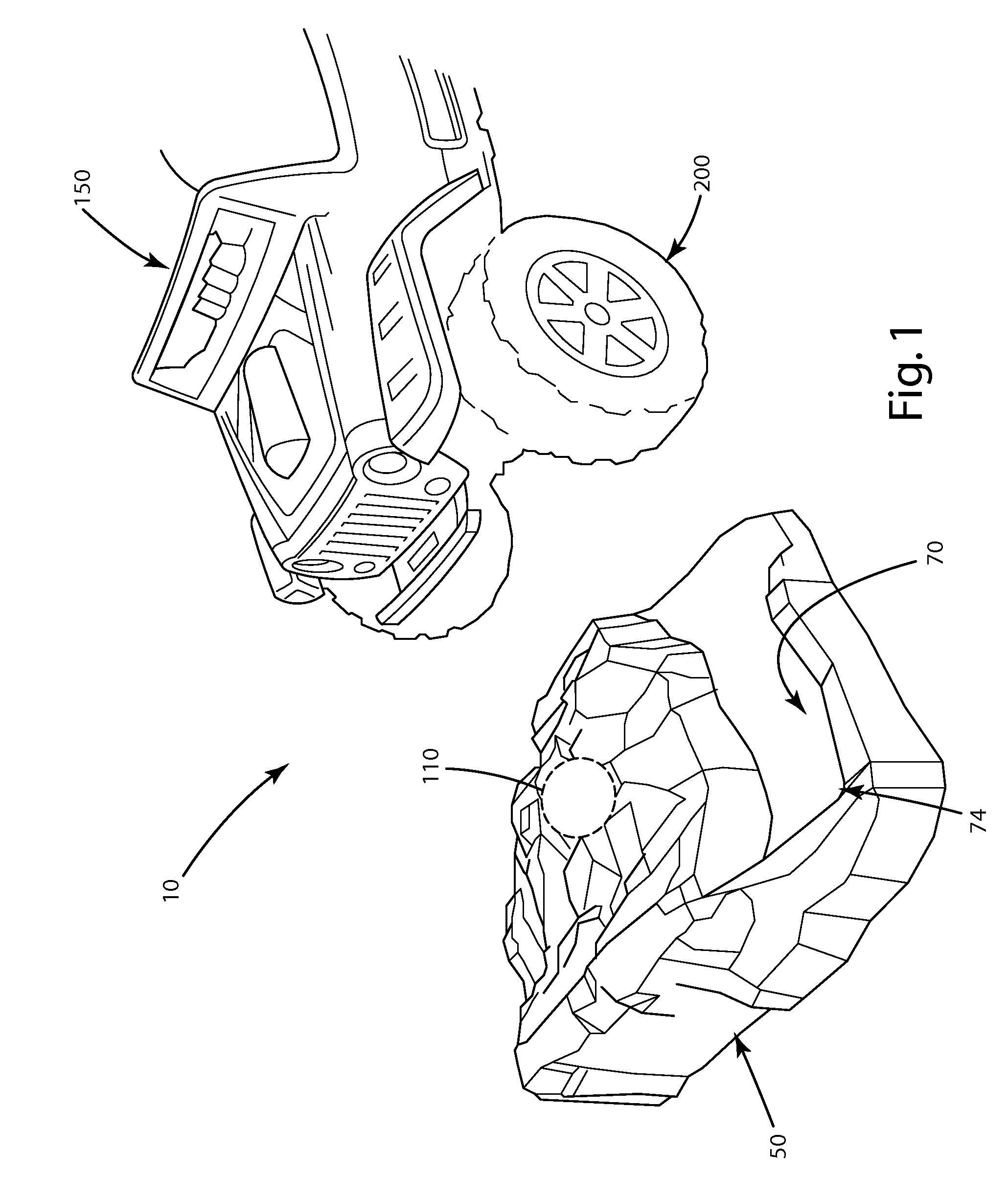 Inductive charging system for electric vehicle