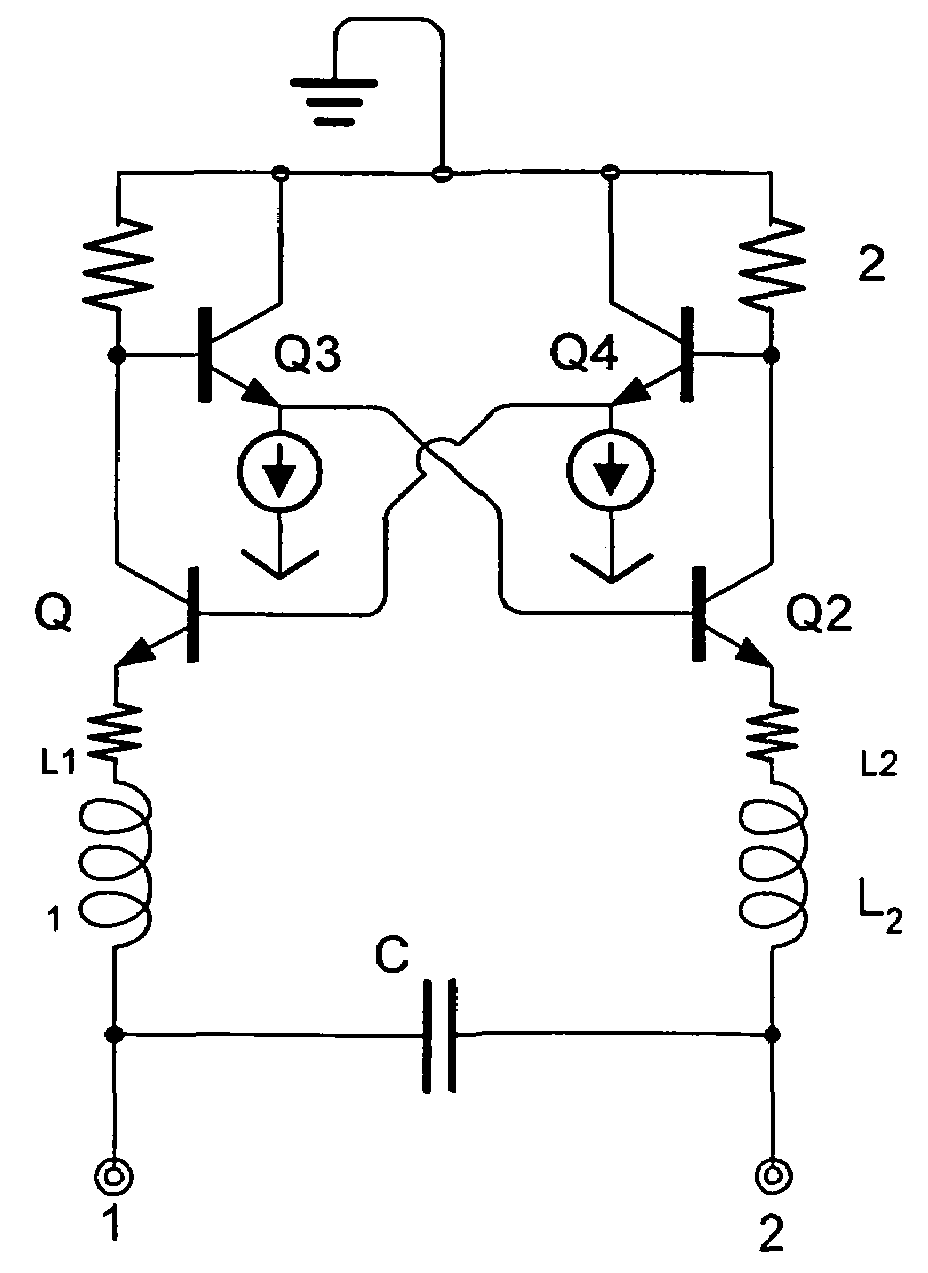 Q enhancement circuit and method