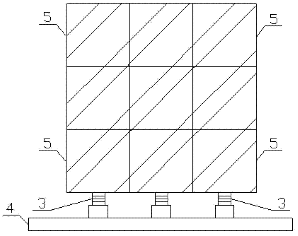 Assembly type seismic insulation house structure