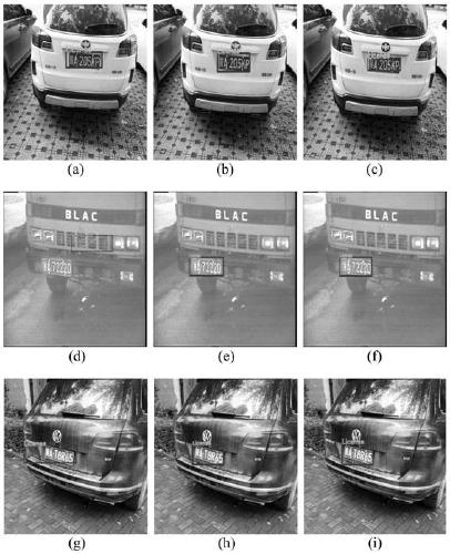 License plate recognition and positioning method based on deep neural network