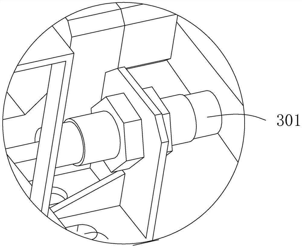 Rotary positioning device and positioning method for differential machine right shell