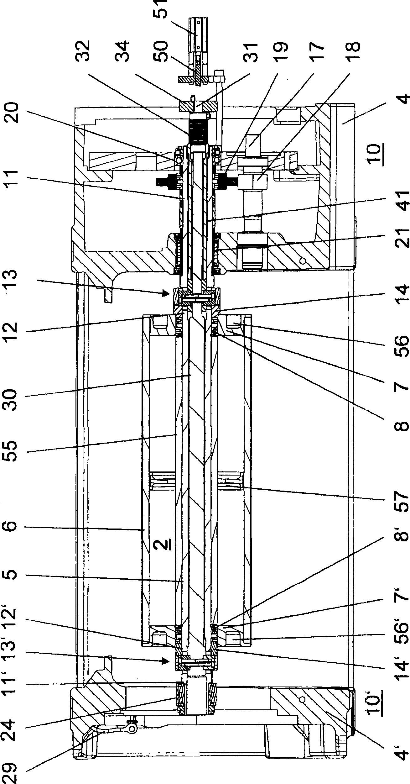 Cylinder for a printing unit of a printing machine and method for swapping out the printing sleeve of such a cylinder