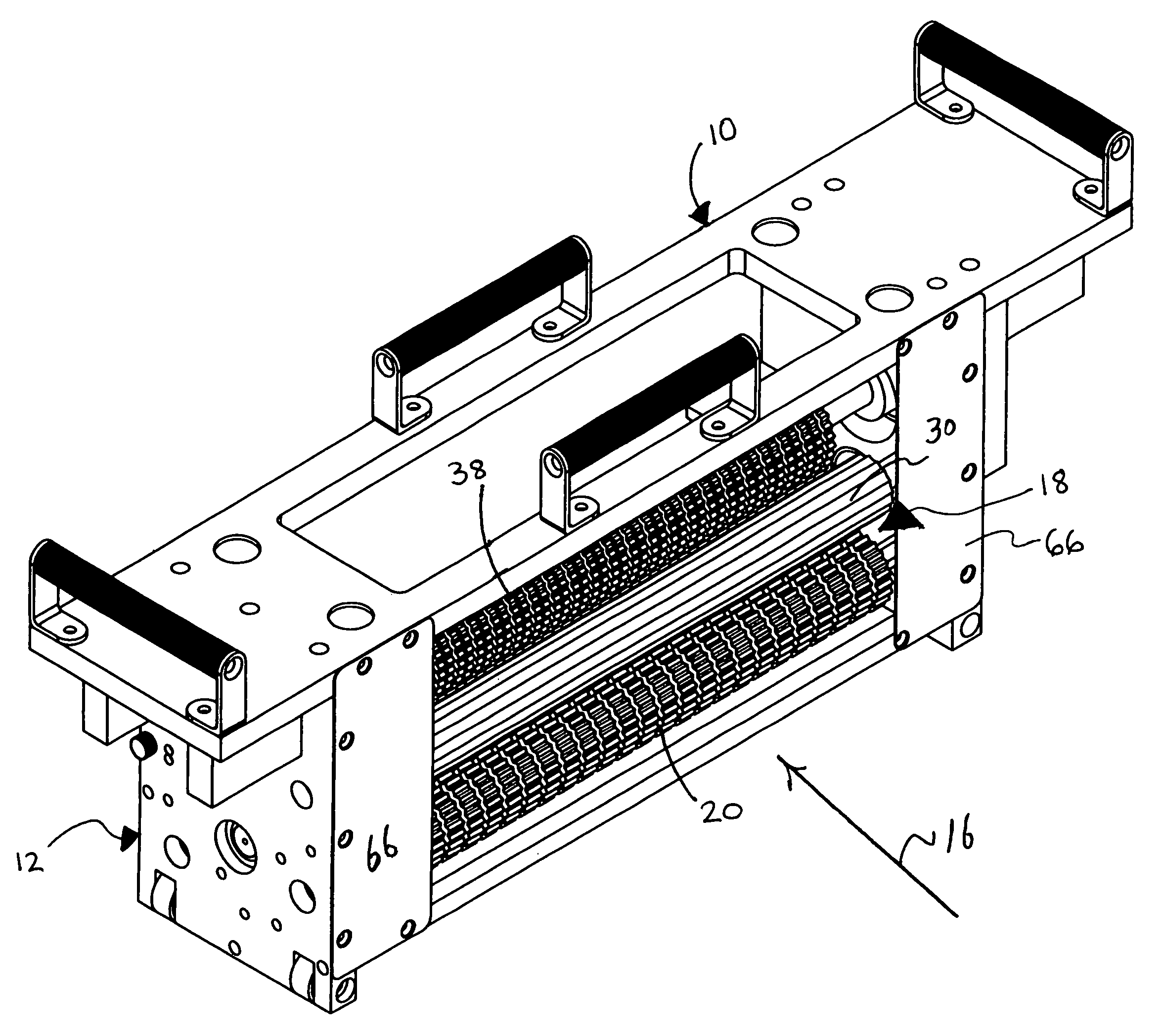 Meat cutting assembly