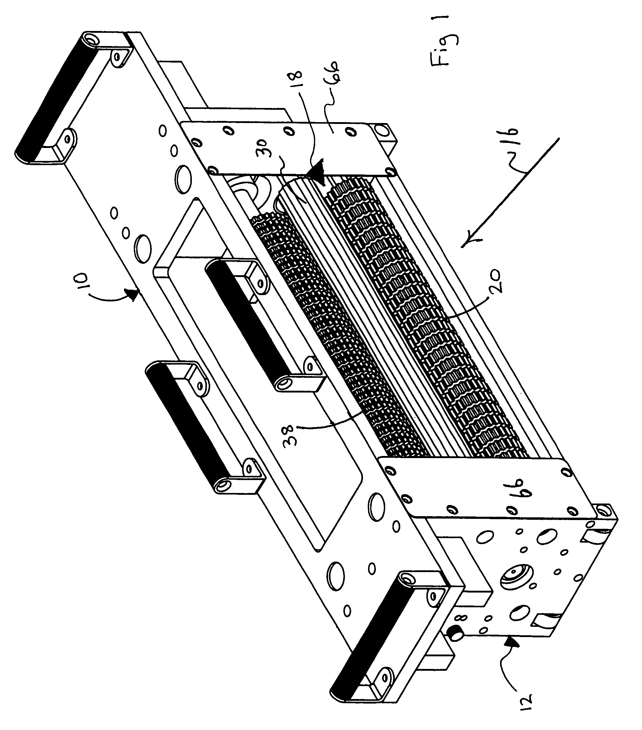 Meat cutting assembly
