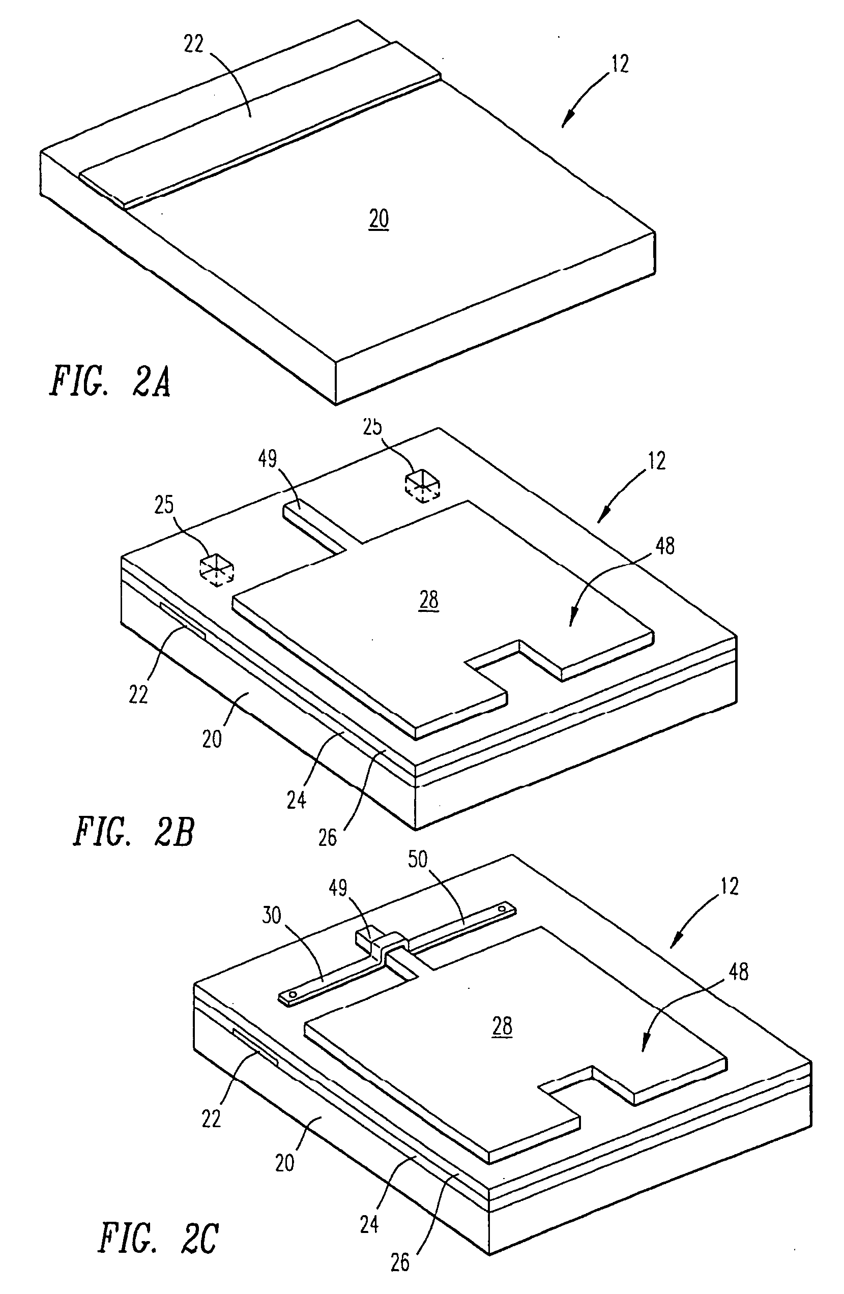 Double substrate reflective spatial light modulator with self-limiting micro-mechanical elements