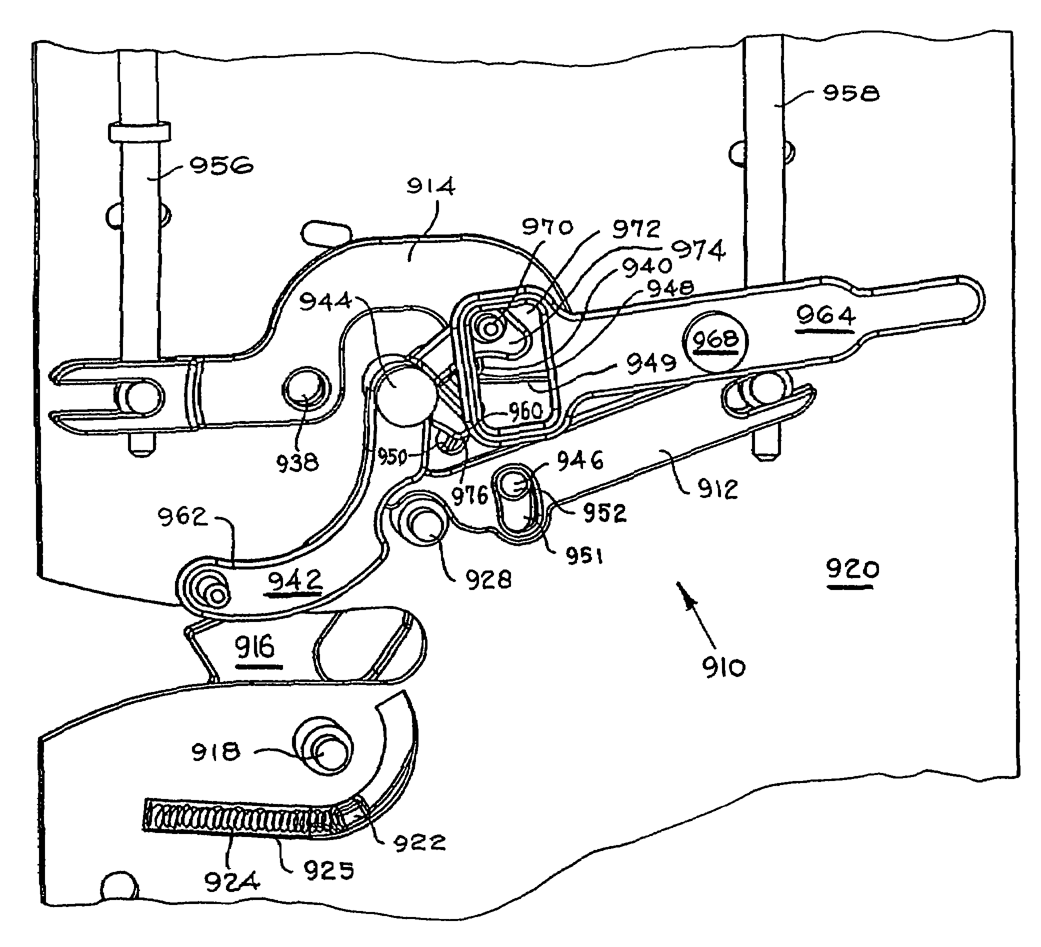 Latch apparatus and method