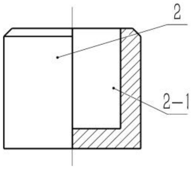 A deformation-driven solid-phase extrusion device and a method for preparing alloy rods in one step using the device