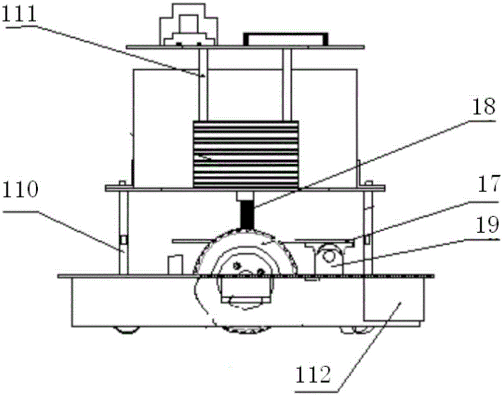 Bank self-service robot system and automatic navigation method thereof