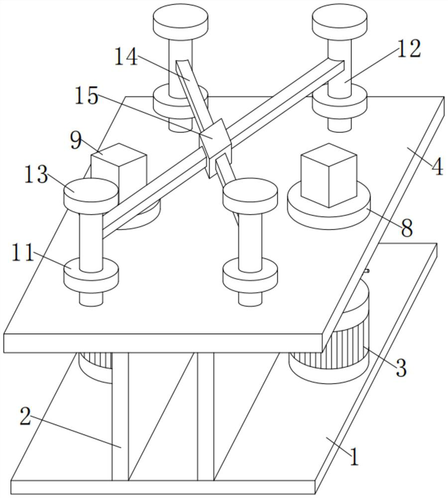 Grinding equipment for square tube polishing of filling machine