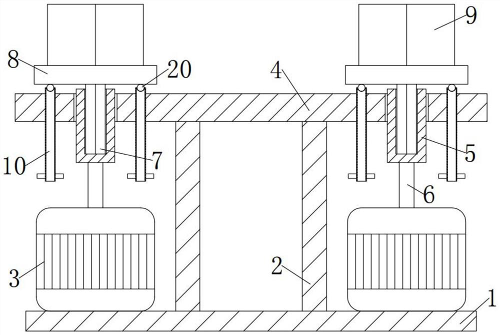 Grinding equipment for square tube polishing of filling machine