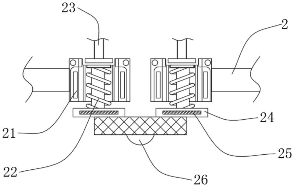 Electromagnetically induced VOC rotating wheel supporting assembly for organic waste gas treatment