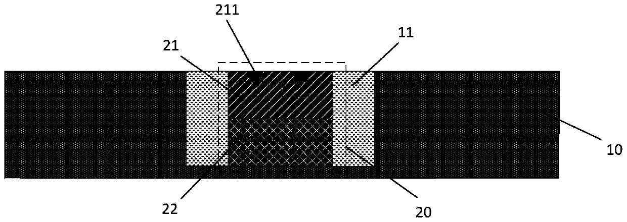 Chip packaging structure and preparation method